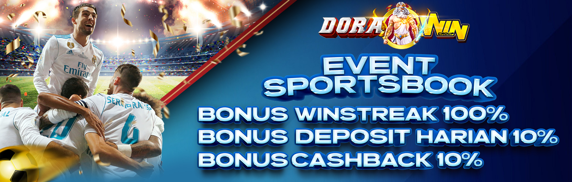 Dorawin Bonus Sportbook 100%